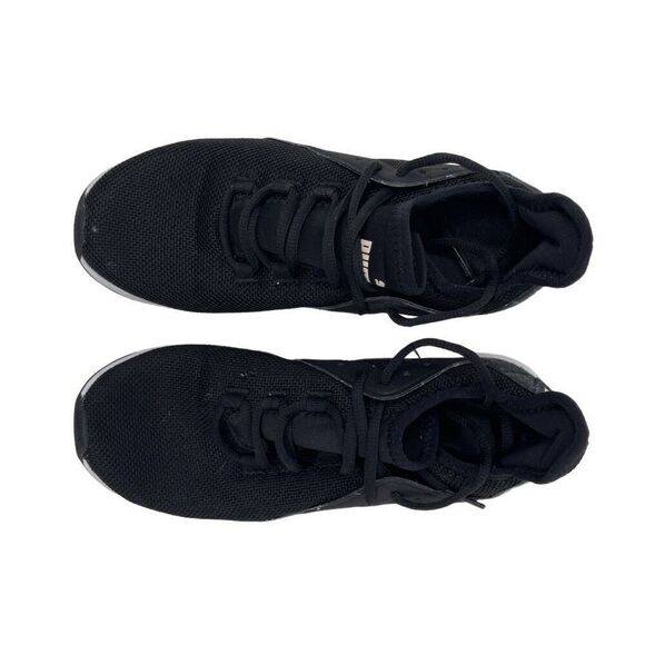 Puma Womens Electron Street C Trainers Lace-up Athletic Sneakers Black Size 8 - Picture 3 of 10